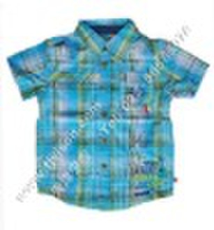 boys woven short sleeve shirt