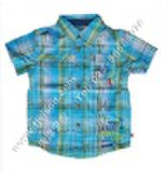 boys woven short sleeve shirt