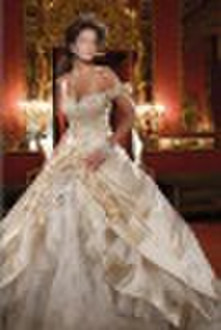 WD0296 Lastest Popular Wedding gown Bridal Gown La