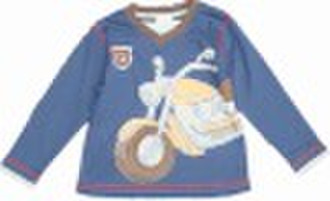 Kids winter top/children wear stock   A1192#blue