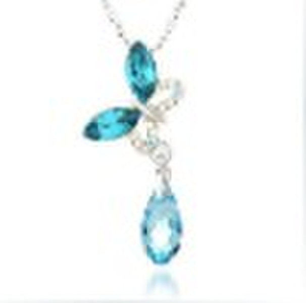 swarovski crystal necklace Butterfly dream