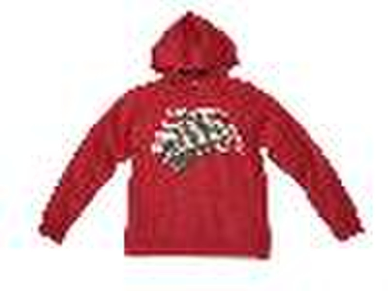 Men's hooded fleece jacket