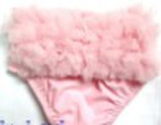 Cotton bloomer with ruffle