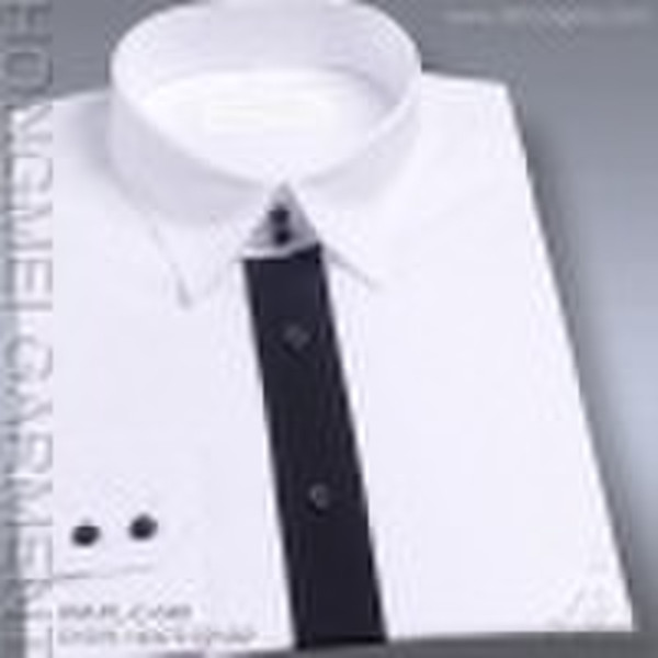 new men's cotton panel shirt