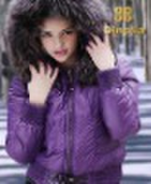 lady's down jacket