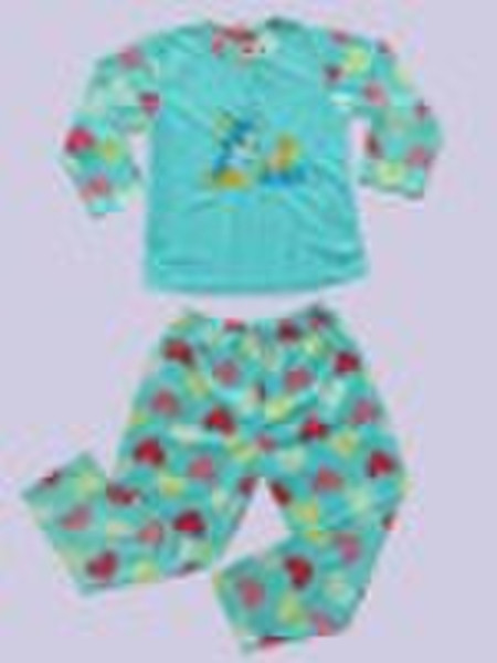 2010 children velvet pajamas