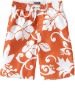 Jungen Hibiscus-Druck-Schwimmen-Stamm-