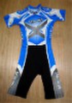 2010 short sleeve speed skating suit