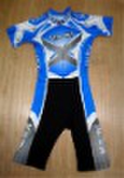 2010 short sleeve speed skating suit