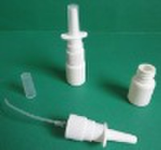 nasal spray bottle with spray pump/cap