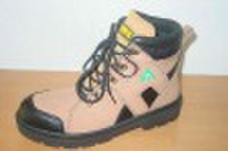 safety boots with PU injection outsole steel toe c