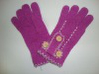 Back of the hand set buttons Gloves