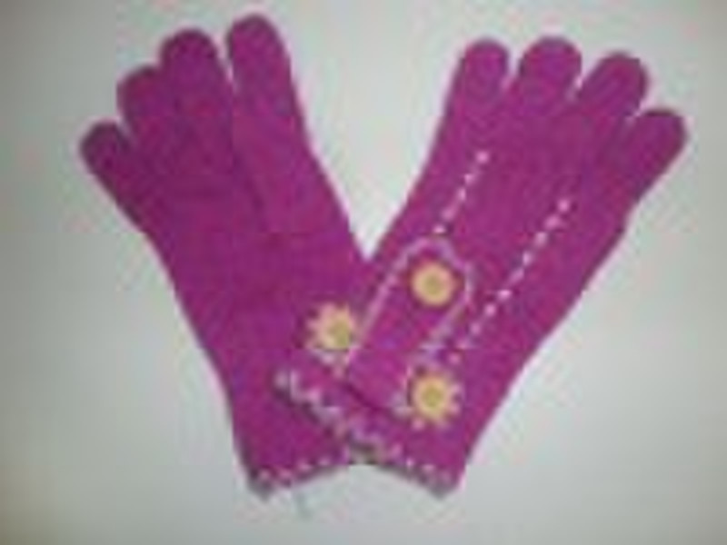 Back of the hand set buttons Gloves