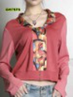 Lady's Fashion Knitted Pullover