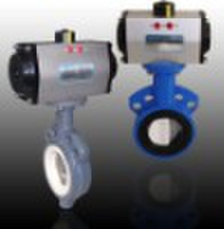 Butterfly Valve with pneumatic actuator