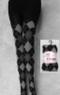 Jacquard women's tights