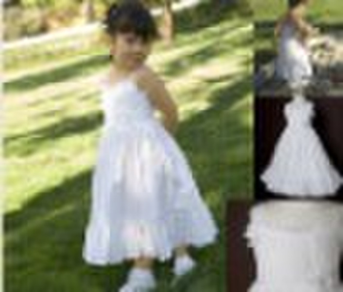 wholesale price lovely  hot sale flower girl dress