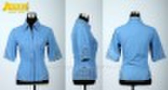 Acezung 2011 formal fashion blouse H6150T-J embroi