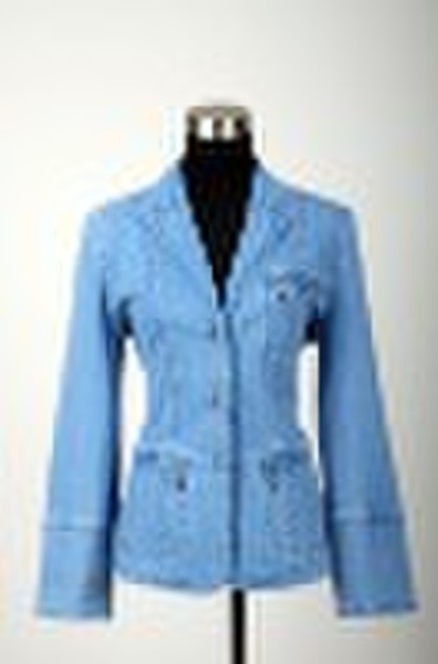 Acezung ladies' denim blazer K2226-G