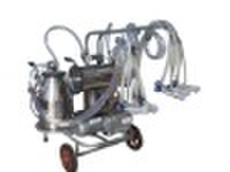 Vacuum Pump Mobile Sheep Milking Machine, Portable