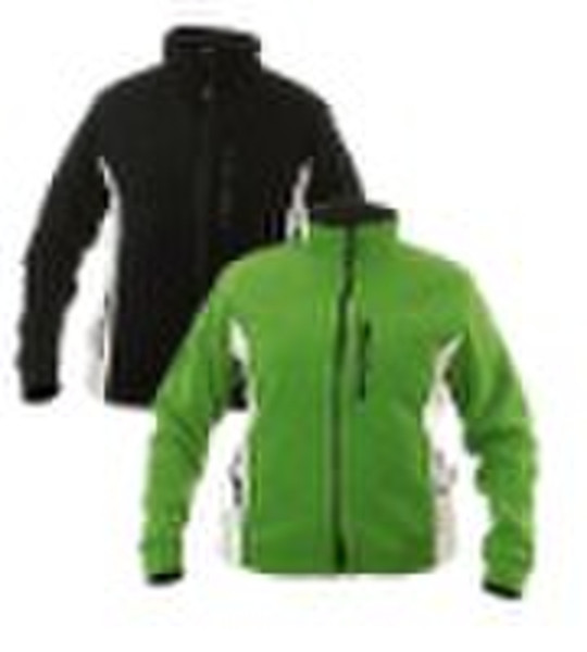 Outdoor Soft shell bonded fleece jacket