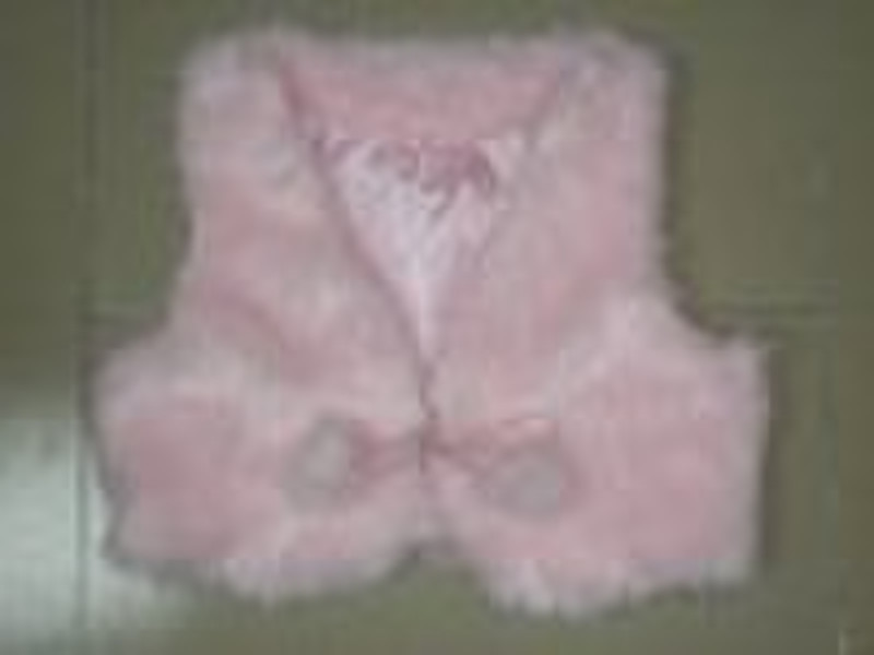 ladies fur vest