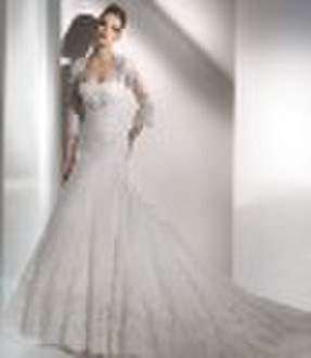 Exquisite Strapless Beaded Organza AN-CF-011d Wedd