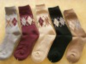 wool warm terry socks