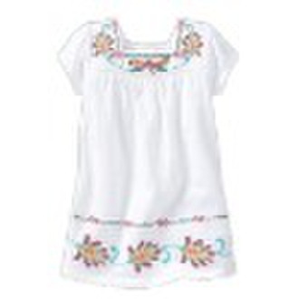 printed spring girl dress