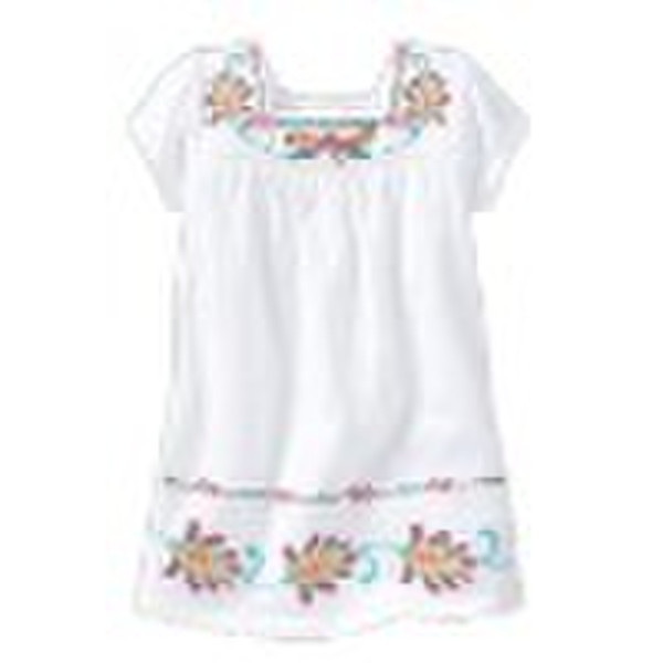 printed spring girl dress