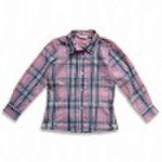 girls plaid tee-shirts