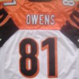 Cincinnati Bengals Terrell Owens 81 white jersey,