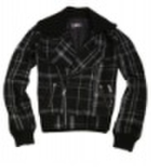 Women`s cotton plaid Jacket