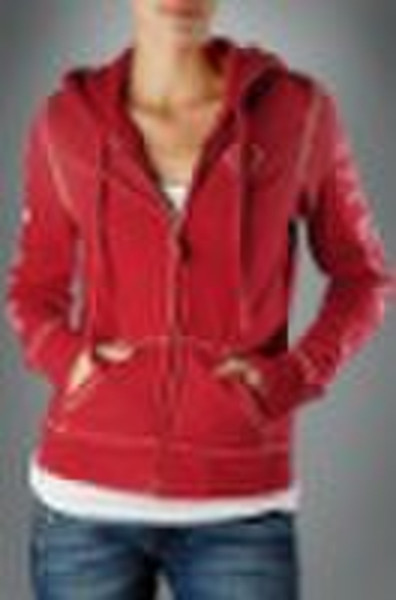 fashion zip sweatshirt