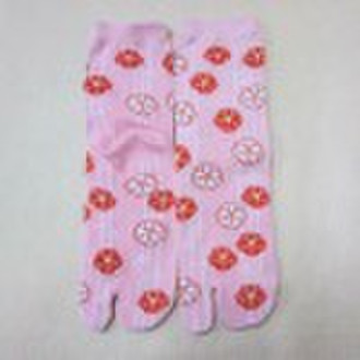 CDS10204 Women Two Toe Sock