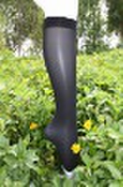 120D velvet middle stocking