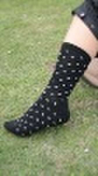 spotty sock