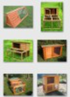 rabbit hutch, rabbit house