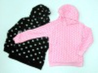 Girl's Print Fleece Hoody