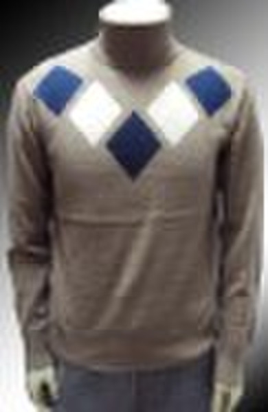 SS-954 100%cotton men's knitted jacquard sweat