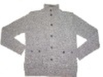 Mens Twisted Sweater with Jersey Lining