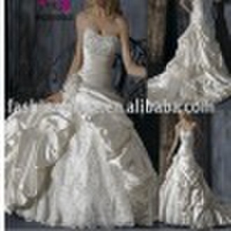 2011 new style hign quality fabric bridal dress