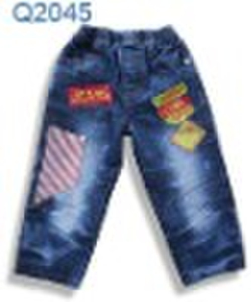 New Sky Styling Elastic Waist Kids Jean