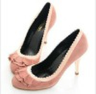 Pink Dress party leather lady shoes