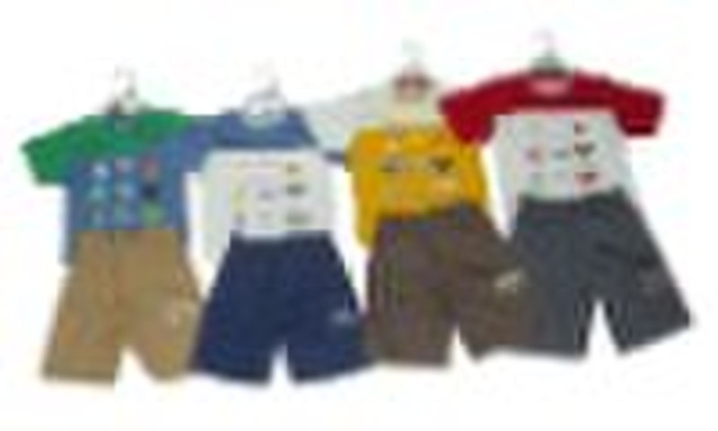 Children T-shirt top and Twill pant