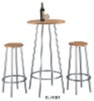 3PC Bar Table and Chair Set