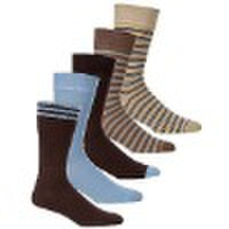 cotton striped men socks