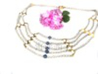 fashion pearl jewelry 3-4MM rice round