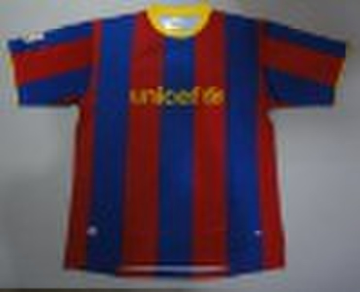 Barcelona 10/11 Home Soccer Jersey