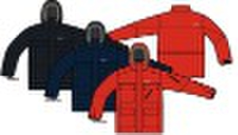Mens Padded Jacket/ Parka/Down Garment